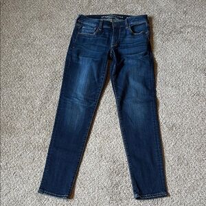 Women's Dark Blue Jeans